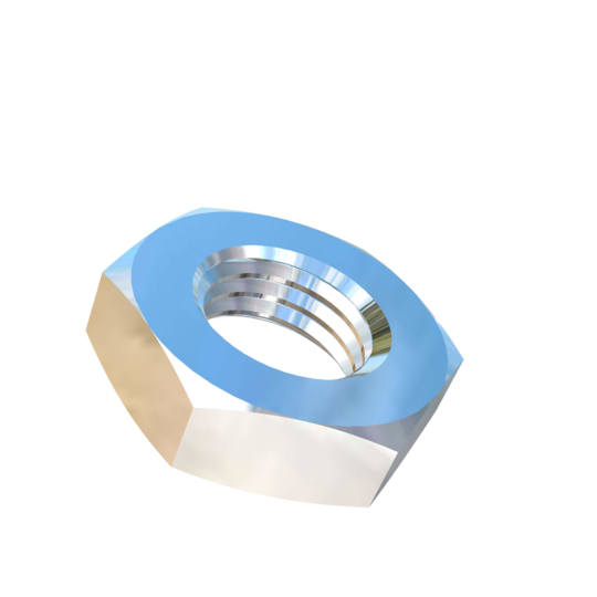 Titanium M8-1 Pitch Allied Titanium Jam Nut